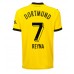 Borussia Dortmund Giovanni Reyna #7 Kopio Koti Pelipaita 2023-24 Lyhyet Hihat